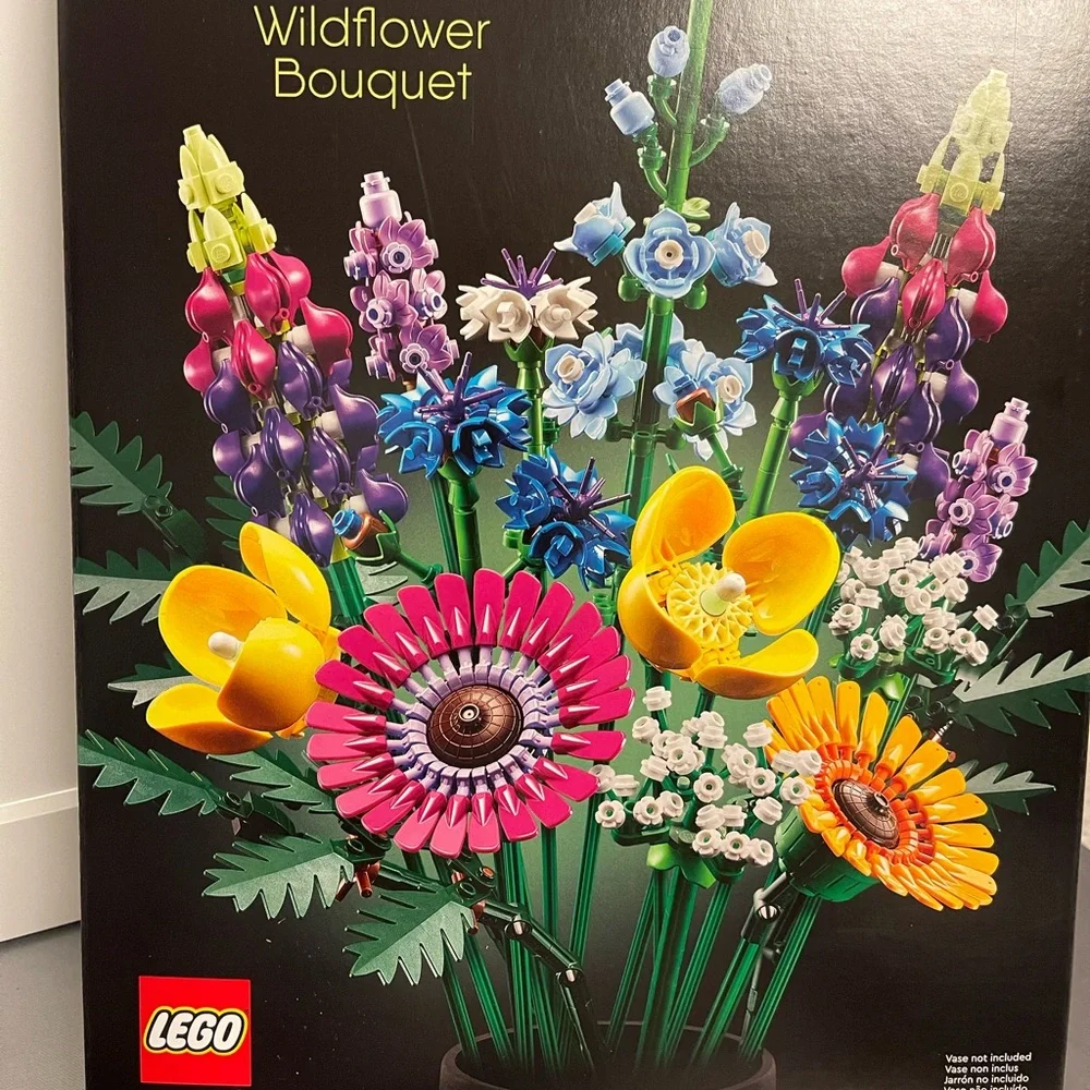 LEGO Icon Botanical Collection Wildflower Bouquet 10313 939Pieces 18+ NIB Sealed